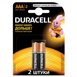 Duracell AAA bat Alkaline 2шт Basic 81417085