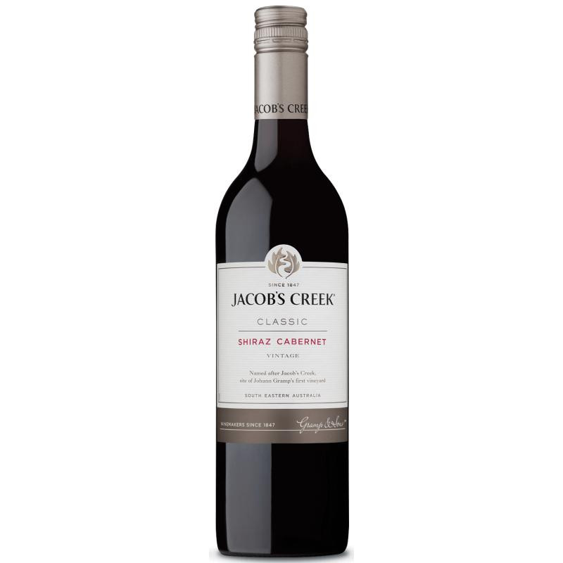 Jacob's Creek Вино  Classic Shiraz Cabernet красное сухое 0,75л 10,5-15% (9300727453600) - зображення 1