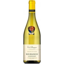 Francois Martenot Вино  Bourgogne Chardonnay Parfum de Vigne біле сухе 0.75л (VTS1313710)