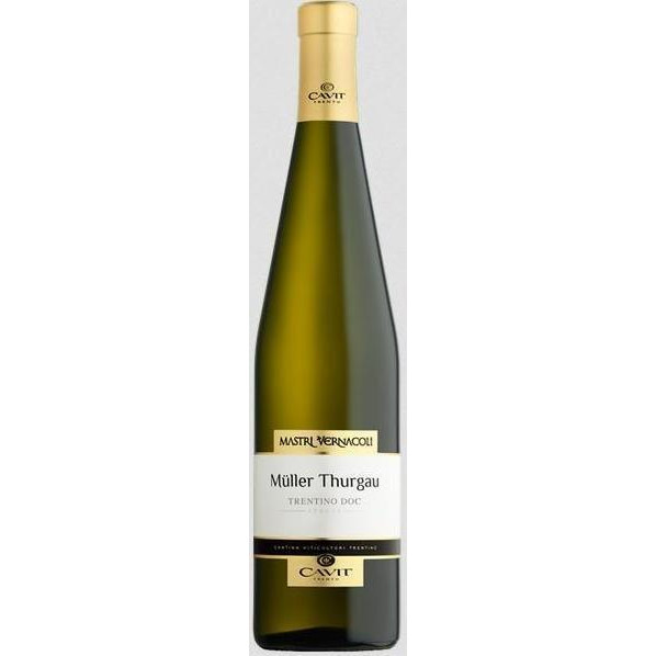 Cavit Вино  Mastri Vernacoli Muller Thurgau біле сухе 0.75л (VTS2407250) - зображення 1