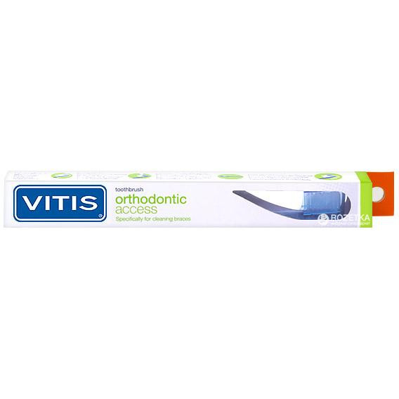 Dentaid Зубна щітка  Vitis Orthodontic Access Середня Синя (2842150314106/0000000426350) - зображення 1