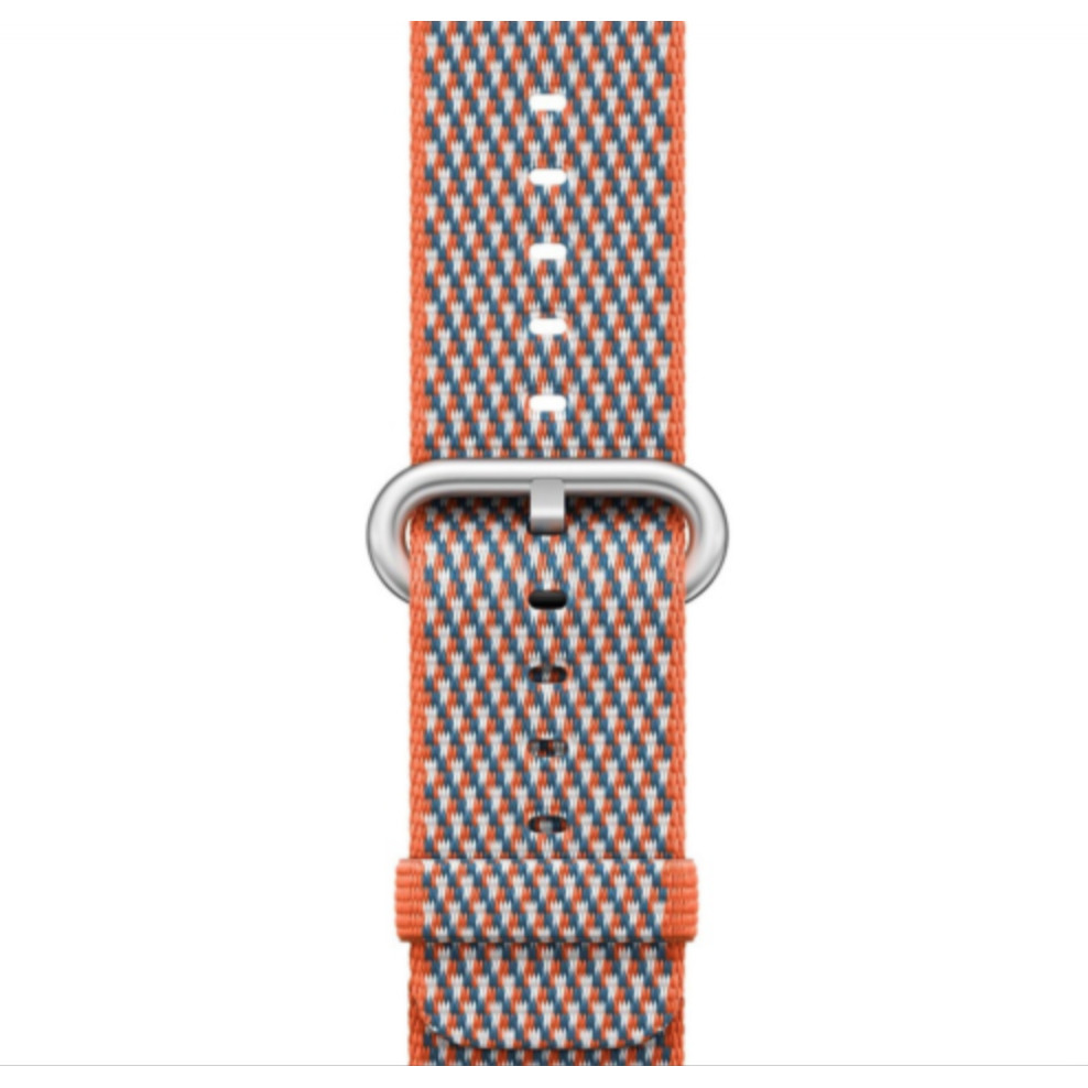 Apple Spicy Orange Woven Nylon Band (MQVE2) для  Watch 38/40mm - зображення 1