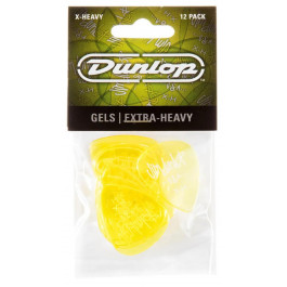   Dunlop Медиаторы  486PXH Gels Yellow Extra Heavy Player's Pack (12 шт.) 486P-XH