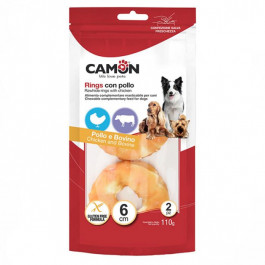 Camon Rawhide rings with chicken 110 г 6 см (AB265)