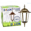 DeLux Светильник садово-парковый PALACE A005 60Вт Е27 черный-золото - зображення 1