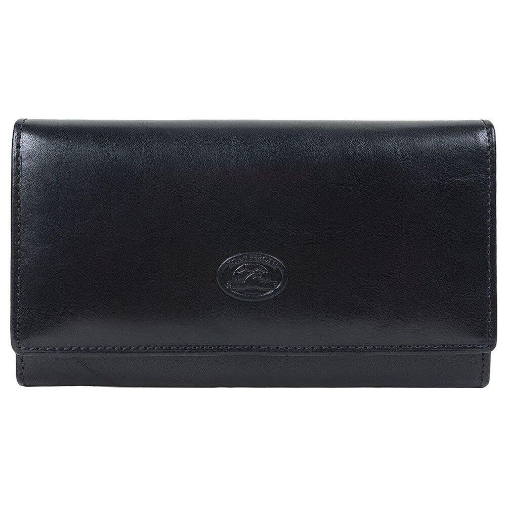 Tony Perotti Жіночий гаманець з натуральної гладкої шкіри  Italico 1073 чорний - зображення 1
