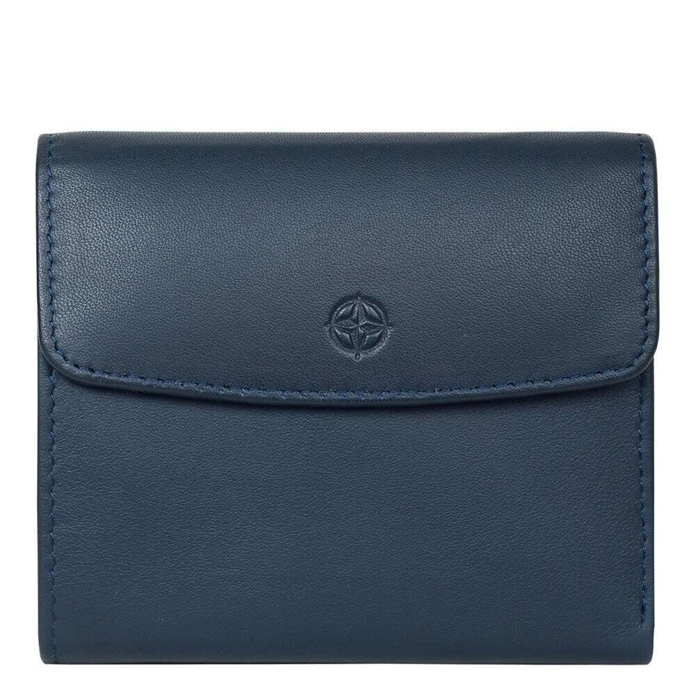 Tony Perotti Жіночий гаманець з натуральної м'якої шкіри  Cortina 5087 темно-синій - зображення 1