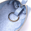 SHVIGEL Синя жіноча шкіряна ключниця з блискавковою застібкою  (2416542) - зображення 5
