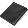 Vintage Чоловічий глянсовий портмоне з натуральної шкіри чорного кольору Shvigel (2416481) - зображення 2