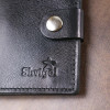 Vintage Чоловічий глянсовий портмоне з натуральної шкіри чорного кольору Shvigel (2416481) - зображення 8