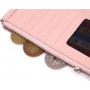 Karya Місткий жіночий гаманець пудрового кольору з натуральної шкіри  (2421358) - зображення 6