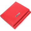 Karya Червоний жіночий гаманець невеликого розміру з натуральної шкіри з монетницею  (2421380) - зображення 1