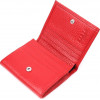 Karya Червоний жіночий гаманець невеликого розміру з натуральної шкіри з монетницею  (2421380) - зображення 4