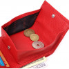 Karya Червоний жіночий гаманець невеликого розміру з натуральної шкіри з монетницею  (2421380) - зображення 6