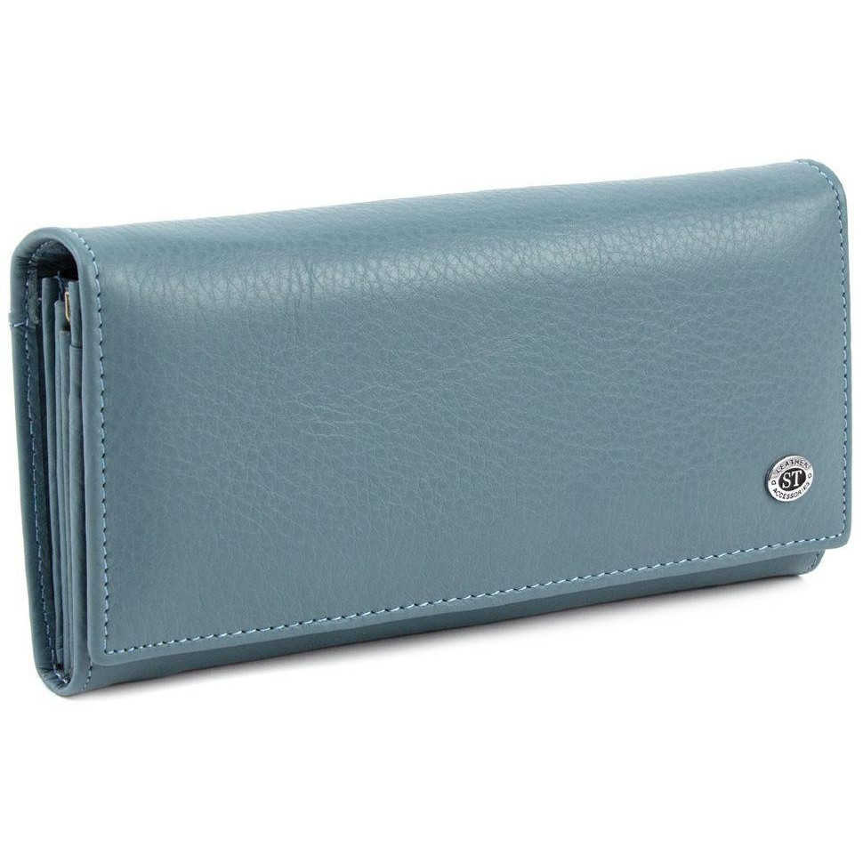 ST Leather Шкіряний жіночий гаманець бірюзового кольору  (16810) - зображення 1