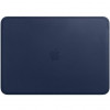 Apple Leather Sleeve for 15" MacBook Pro – Midnight Blue (MRQU2) - зображення 1