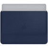 Apple Leather Sleeve for 15" MacBook Pro – Midnight Blue (MRQU2) - зображення 3