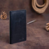 SHVIGEL Бумажник мужской вертикальный винтажная кожа  16200 Черный - зображення 6