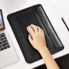 WIWU Skin Croco Geniunie Leather Sleeve for MacBook Pro 14.2 Black - зображення 7