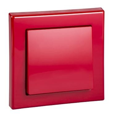 Schneider Electric Большой выключатель Jumbo, рубиново-красный (MTN3341-1406) - зображення 1