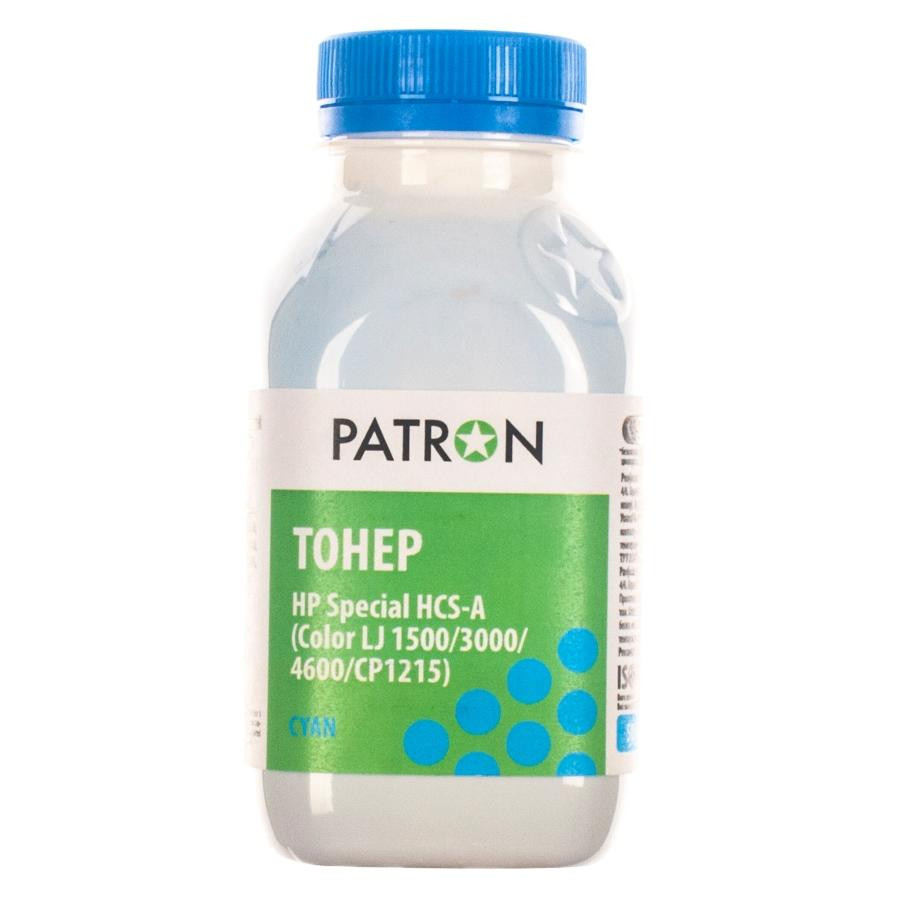 Patron HP Специальный HCS-A Color LJ 1500/3000/ 4600/CP1215 Cyan флакон 50г (PN-HCS-A-C-050) - зображення 1