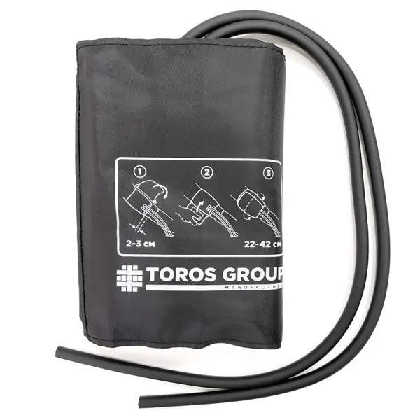 Toros Group Манжета збільшена для механічних тонометрів для вимірювання АТ 22-42 см на дві трубки  1014 - зображення 1