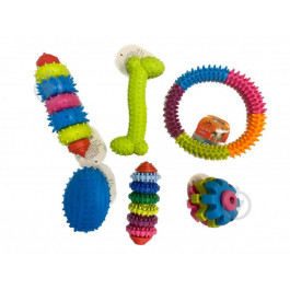 4Dog Набір іграшок  для собак різнокольоровий (5949060215304)