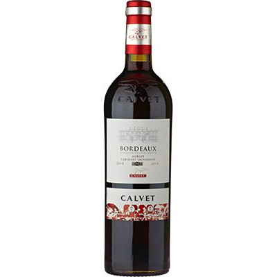 Calvet Вино  Merlot Cabernet Sauvignon Bordeaux червоне сухе 0.75л (DDSAG1G019) - зображення 1