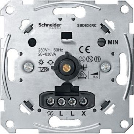 Schneider Electric Механизм поворотного светорегулятора для емкостной нагрузки, 20-630ВТ (MTN5137-0000)