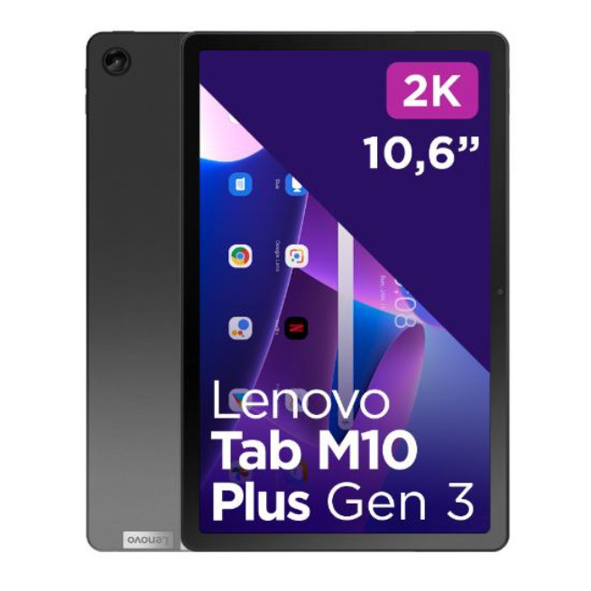 Lenovo Tab M10 Plus (3rd Gen) 4/64GB Wi-Fi Black (ZAAJ0145PL) - зображення 1