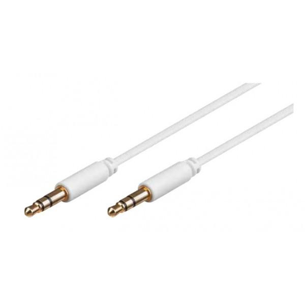 AWM mini Jack/AUX 0.5m White (110-01) - зображення 1