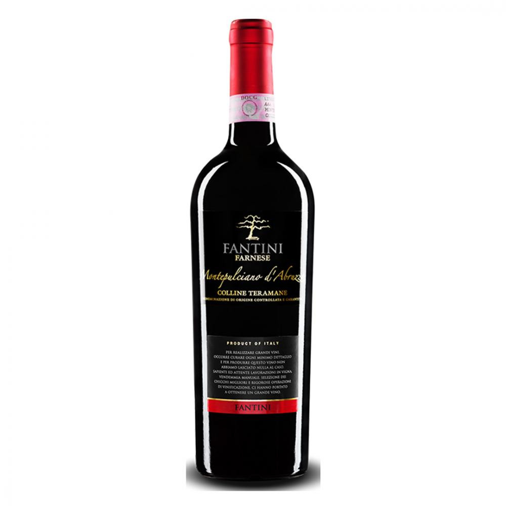 Fantini Farnese Вино красное сухое Montepulciano D'abruzzo Colline Teramane, 0.75л 13.5% (8019873124289) - зображення 1