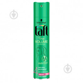 Taft Лак для волос  Объем для укладки тонких волос сверхсильная фиксация 4 Объем 250 мл