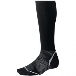   Smartwool Шкарпетки  Men's PhD Ski Graduated Compression Ultra Light чоловічі (Black, L) (SW SW001.001-L)