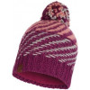 Buff Шапка  Knitted & Polar Hat Nella, Purple Raspebrry (BU 117891.620.10.00) - зображення 1
