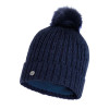 Buff Шапка  Knitted & Polar Hat Katya, Night Blue (BU 120826.779.10.00) - зображення 1