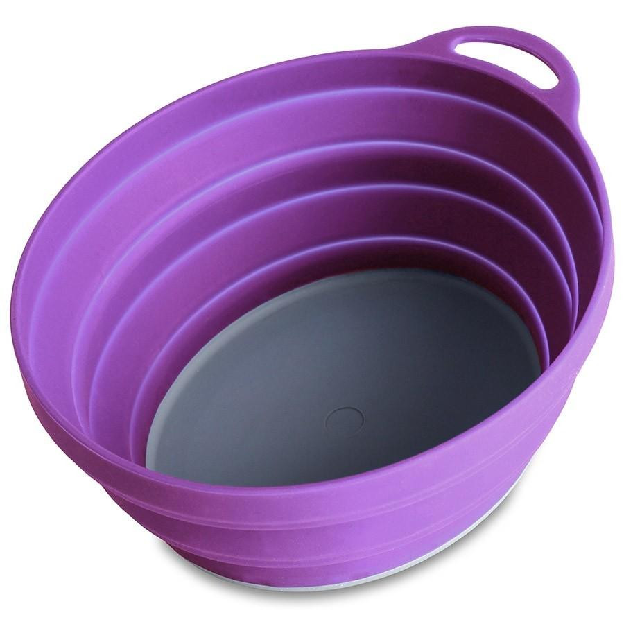 Lifeventure Silicone Ellipse Bowl Purple (75515) - зображення 1