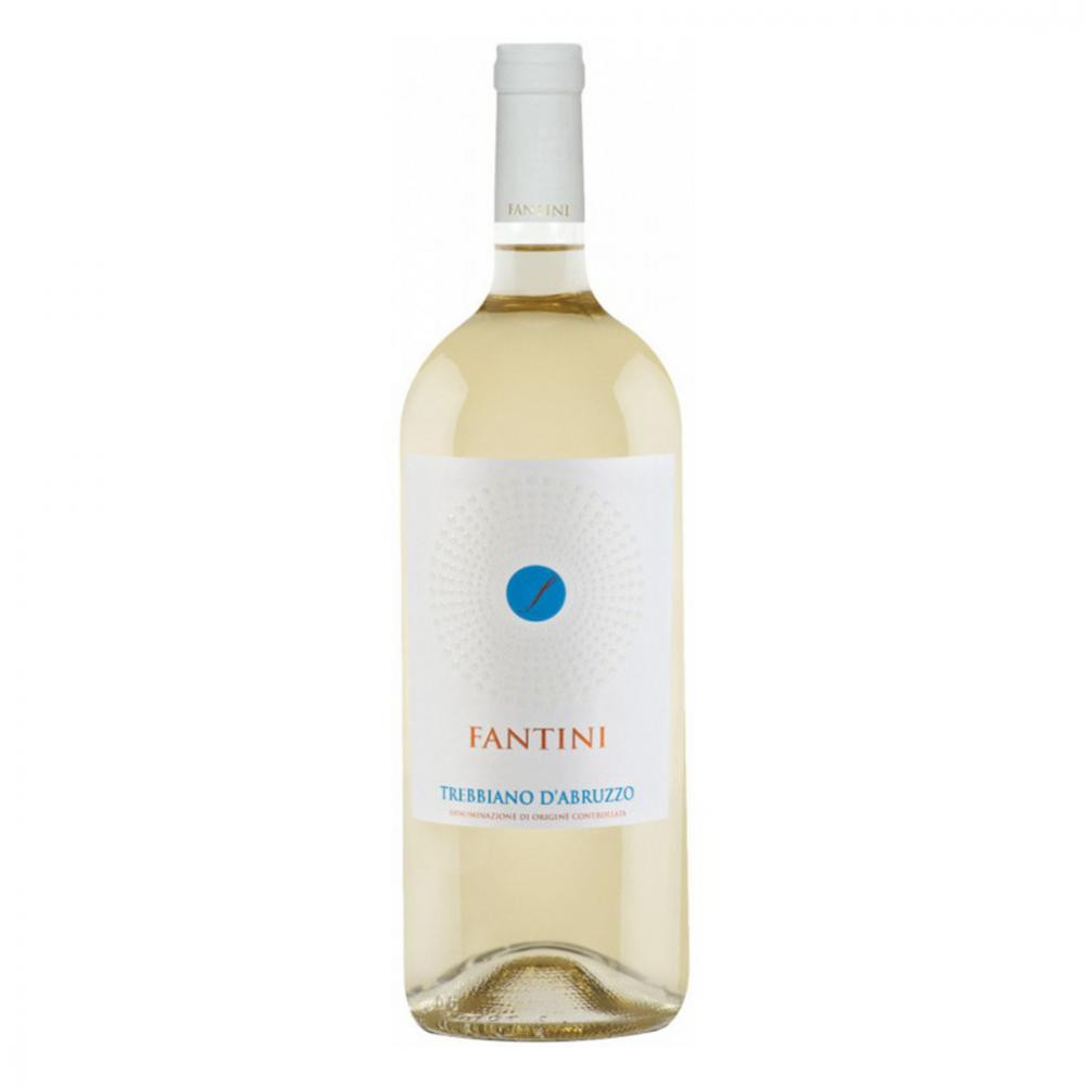 Farnese Вино біле сухе  FANTINI TREBBIANO D&#39;ABRUZZO, 1,5л. 12% (12) (8019873000224) - зображення 1