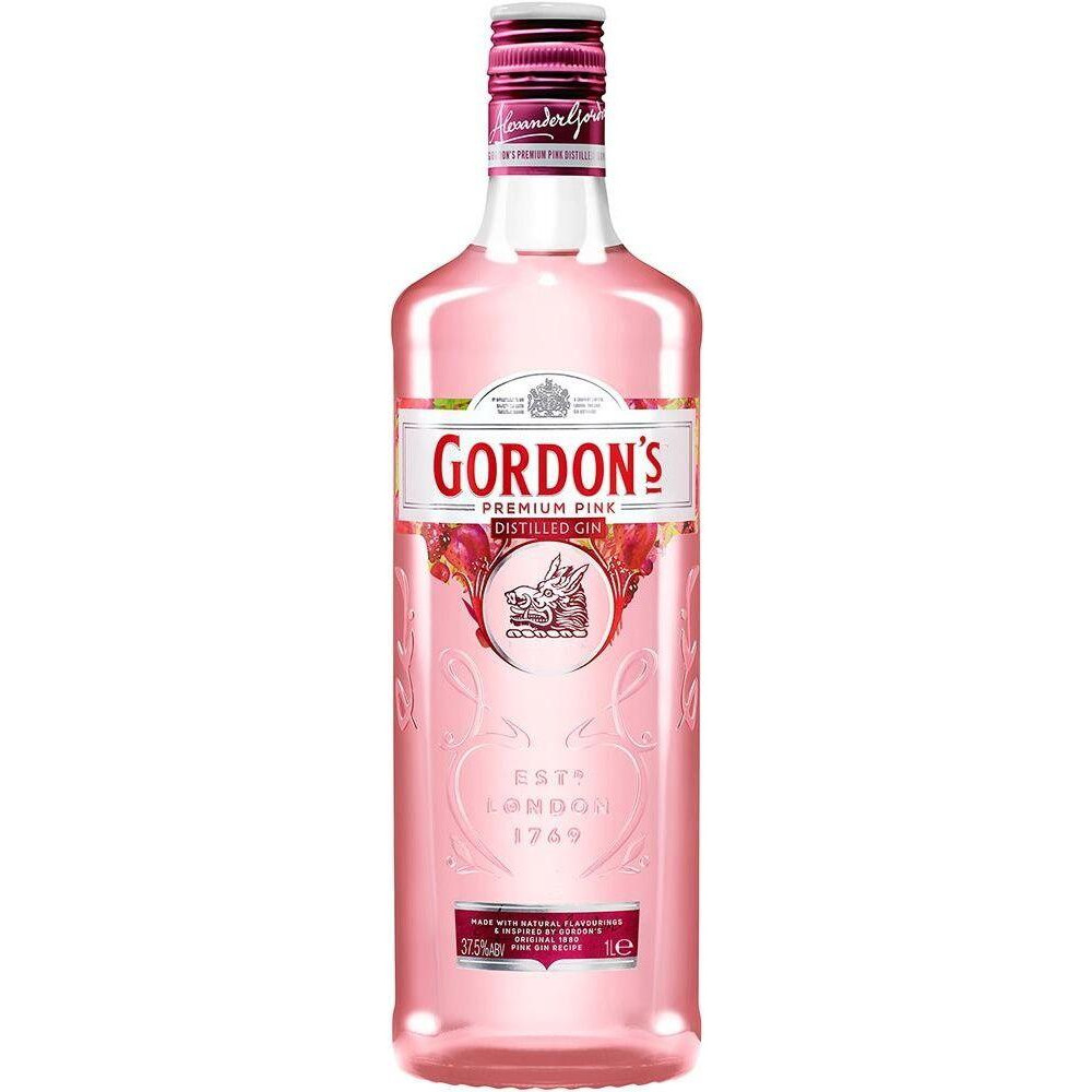 Gordon's Джин  Premium Pink 1 л 37.5% (5000289929981) - зображення 1