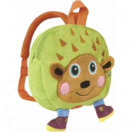 Oops Цветной мягкий рюкзак  Hedgehog 3D для детей от 18м+ 23x23x6 Зеленый 30006.24