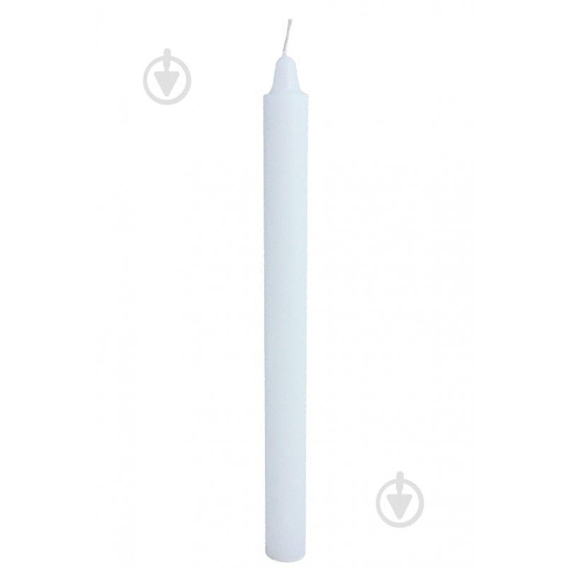 LUMEN Свічка столова біла (3874000008611) - зображення 1