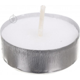 Pako-If Набір свічок чайна біла без запаху 100 шт. (8592001204720)