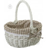 Tony Bridge Basket Кошик плетений з текстилем 29х22х17/33 см EBE18-3-2 - зображення 1