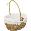 Tony Bridge Basket Кошик плетений з текстилем 37х31х19/41 см EBE18-5-1 - зображення 1