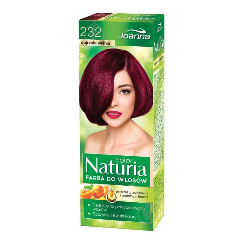 Joanna Краска для волос  Naturia Color 232 Спелая вишня 100 г (5901018004743) - зображення 1