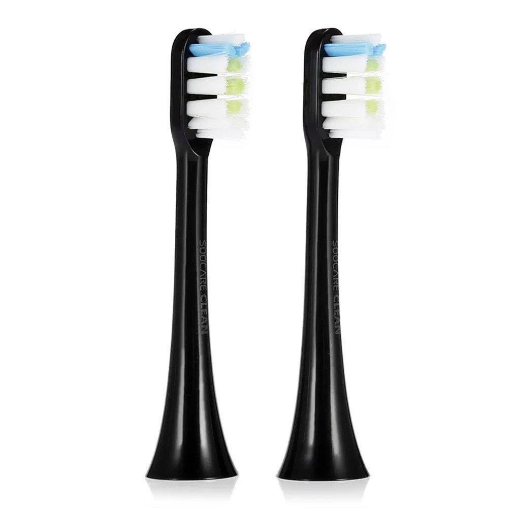 Xiaomi Toothbrush Head For Soocare Brushtooth (2PCS/SET) Black - зображення 1