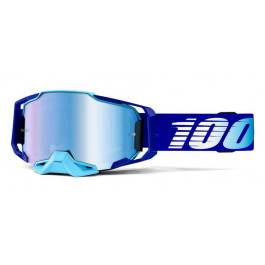 Ride 100% Мото очки 100% Armega Royal синий, линза Mirror Blue