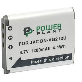 PowerPlant Аккумулятор для JVC BN-VG212U (1200 mAh) - DV00DV1392
