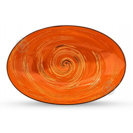 Wilmax Блюдо овальне глибоке  Spiral Orange 25х16,5х6 см (WL-669340/A)