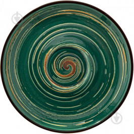 Wilmax Блюдце Spiral Green 15 см WL-669536/B